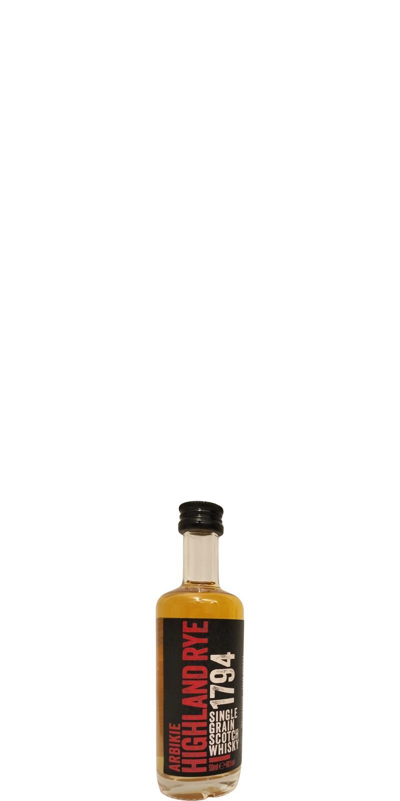 Arbikie 1794 Highland Rye