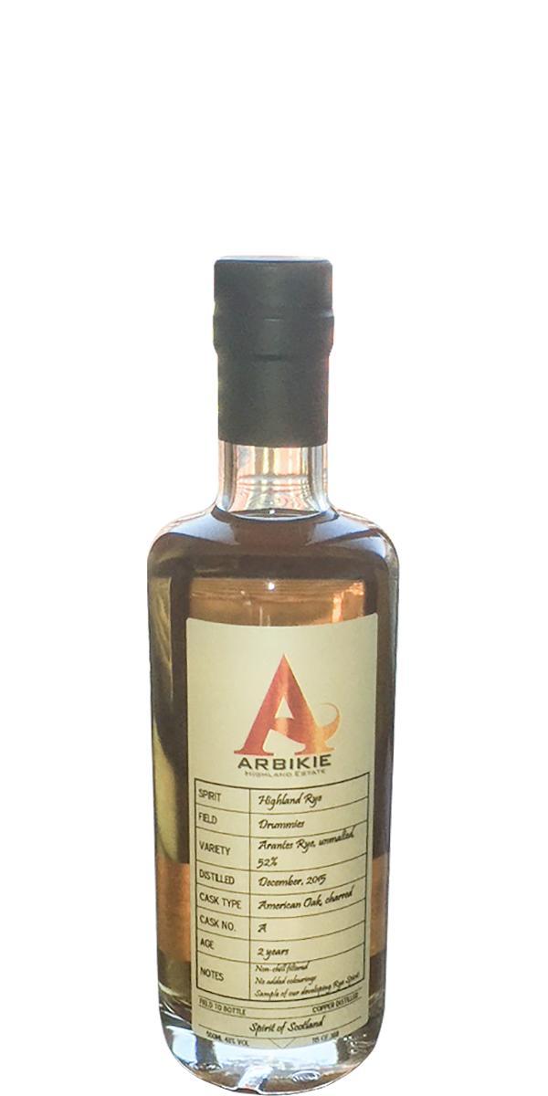 Arbikie 2015  Highland Rye