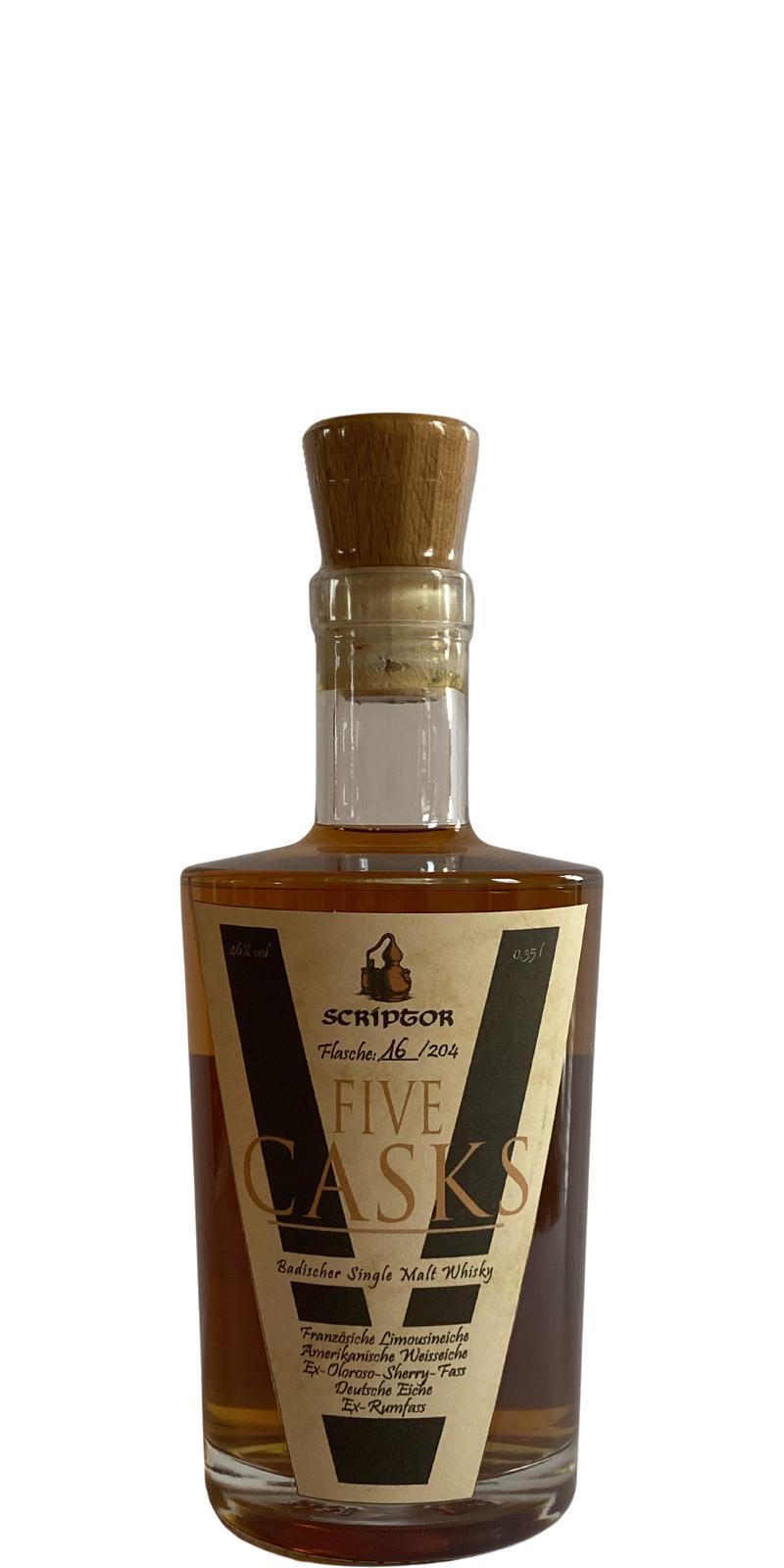 Scriptor Five Cask