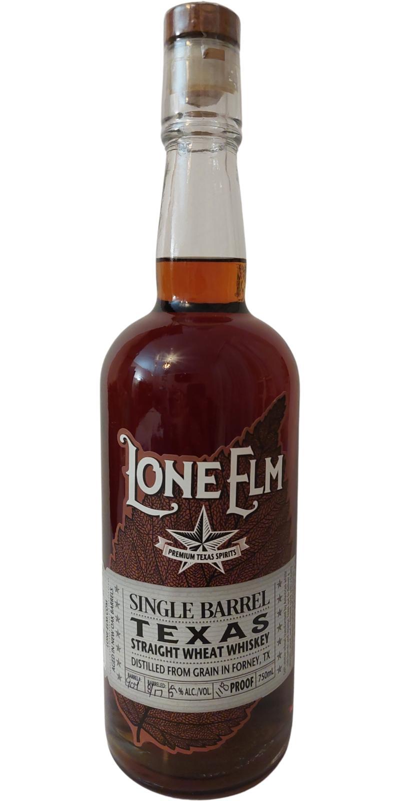Lone Elm 2017  Single Barrel