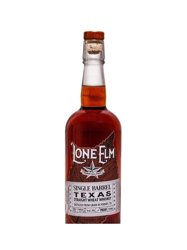 Lone Elm Single Barrel  Texas Straight Wheat Whiskey
