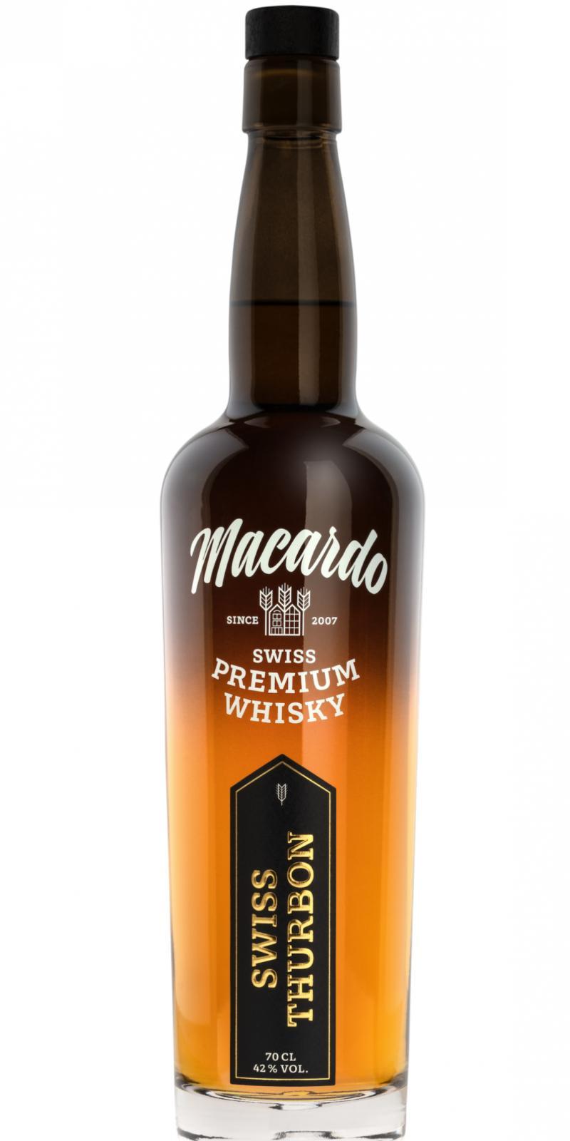 Macardo Swiss Thurbon  Swiss Premium Whisky