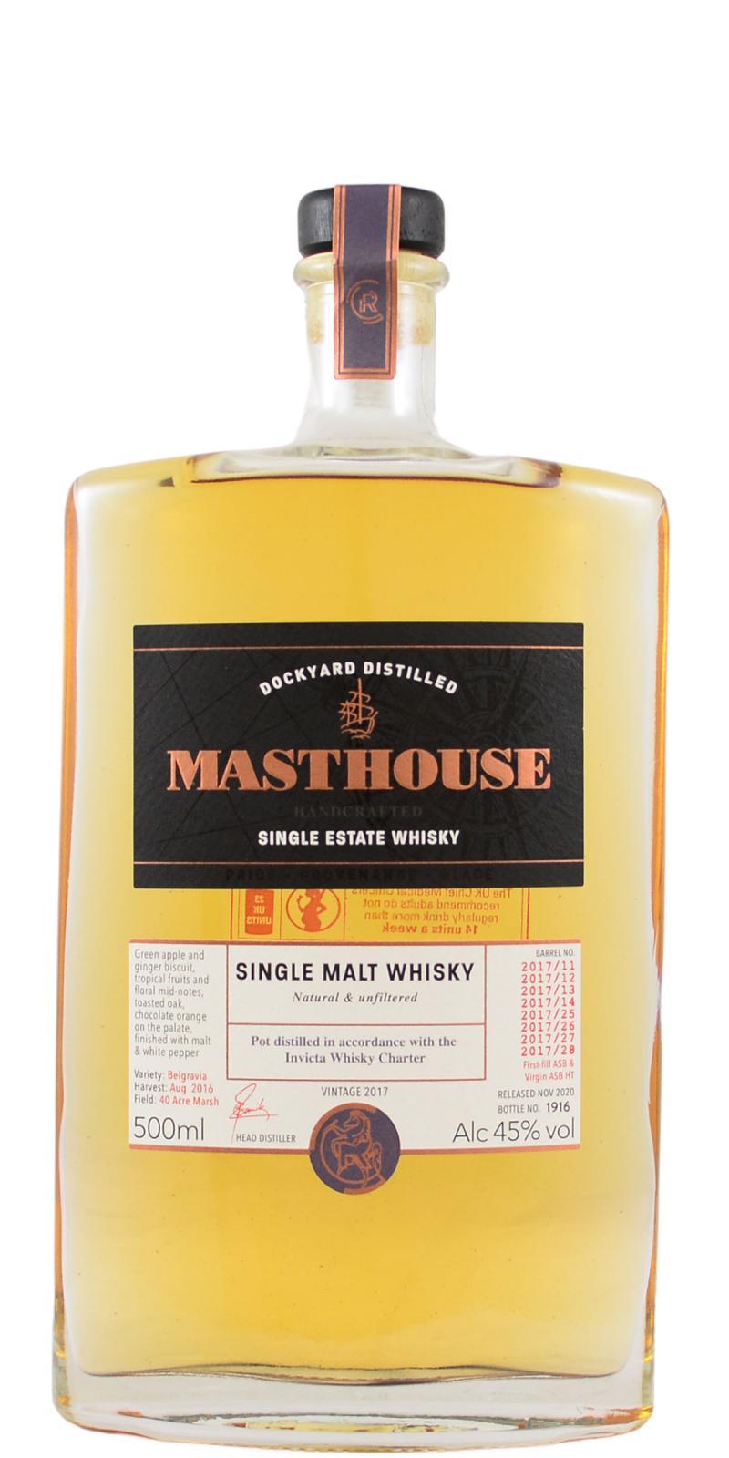 Masthouse 2017  Single Malt Whisky
