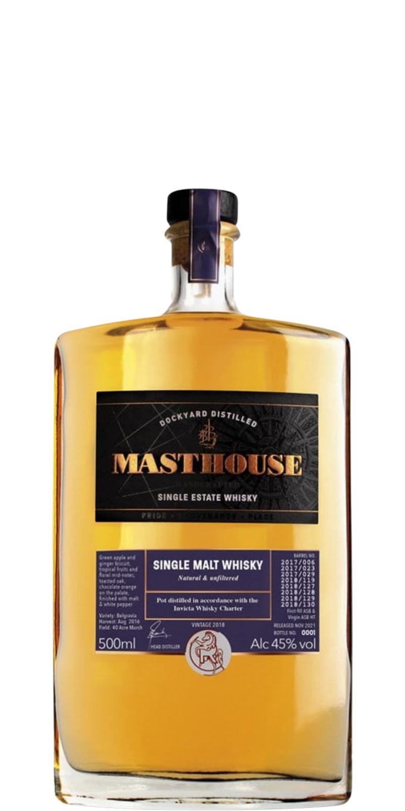 Masthouse 2017/2018  Single Malt Whisky