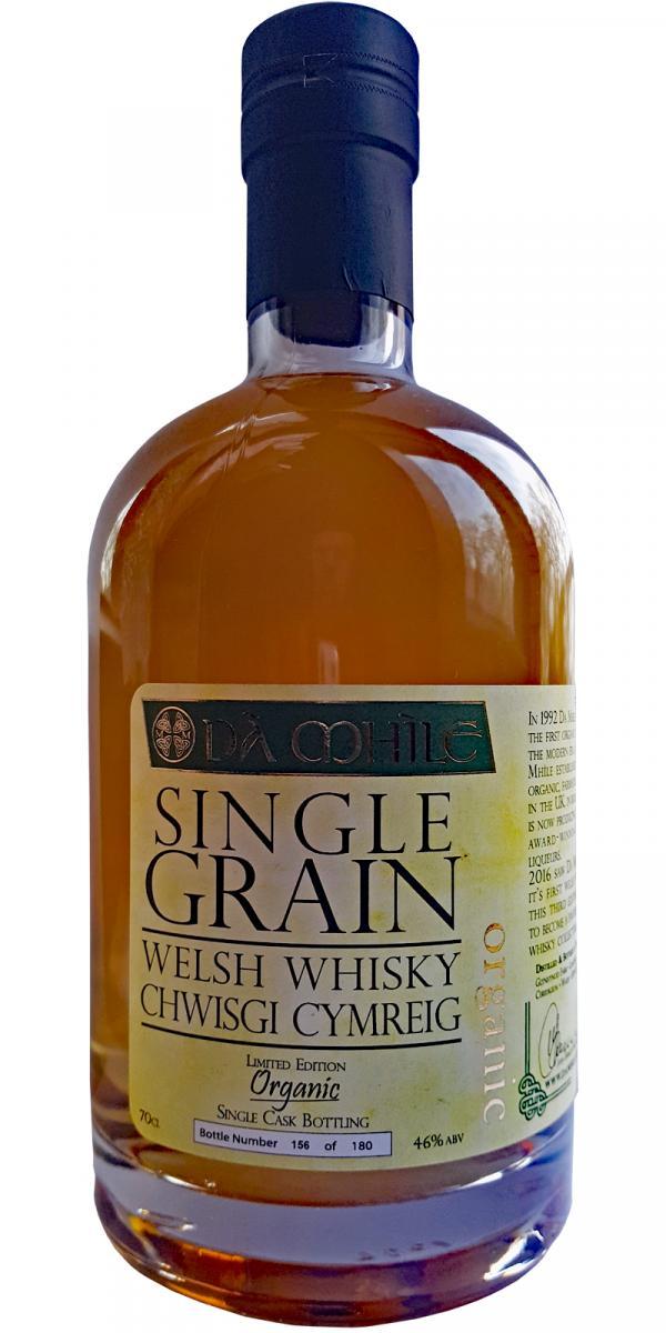 Dà Mhìle Organic Single Grain Welsh Whisky  Batch 3