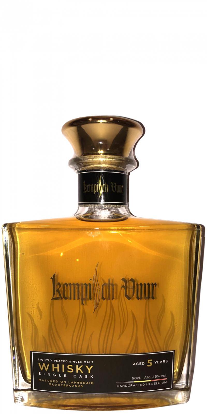 Kempisch Vuur 05-year-old  lightly peated single cask