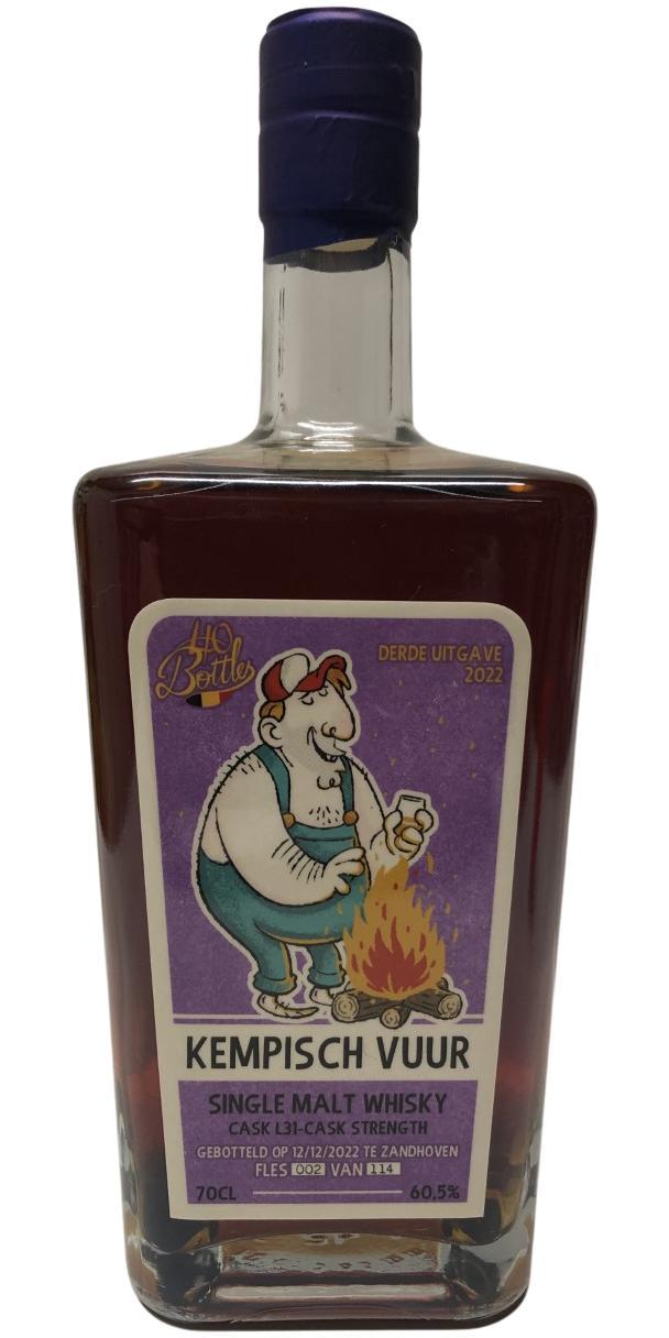 Kempisch Vuur Single Malt Whisky  40 Bottles