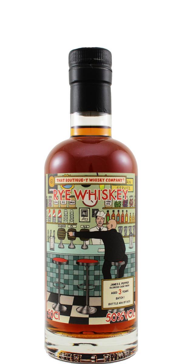 James E. Pepper Batch 1 TBWC