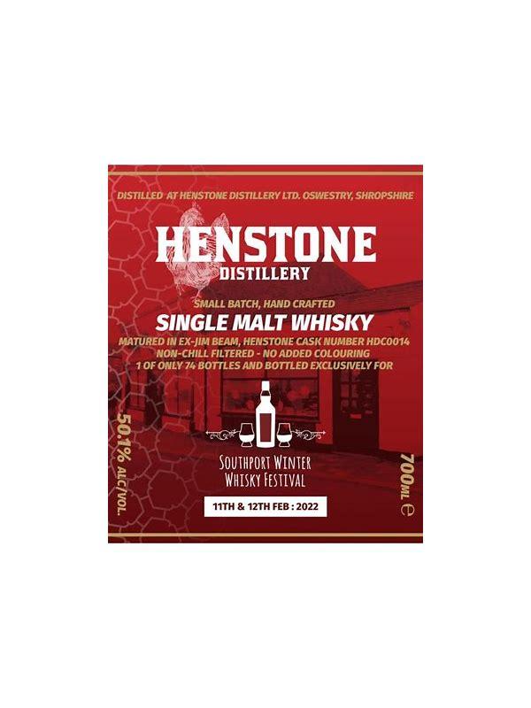 Henstone Distillery 2018  Single Malt Whisky