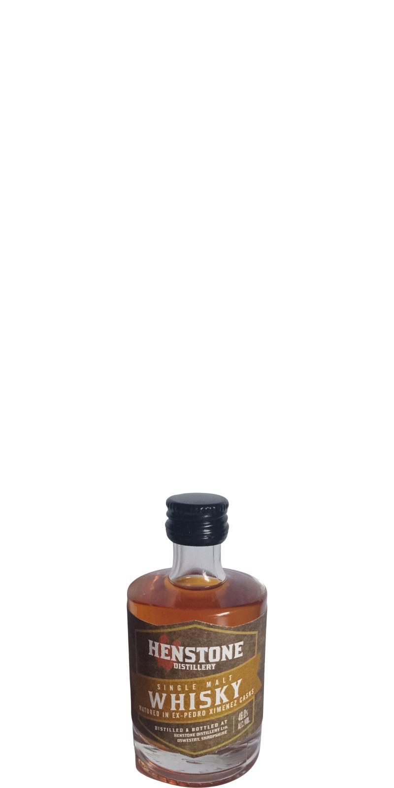 Henstone Distillery Ex-Pedro Ximenez Cask Finished  Miniature