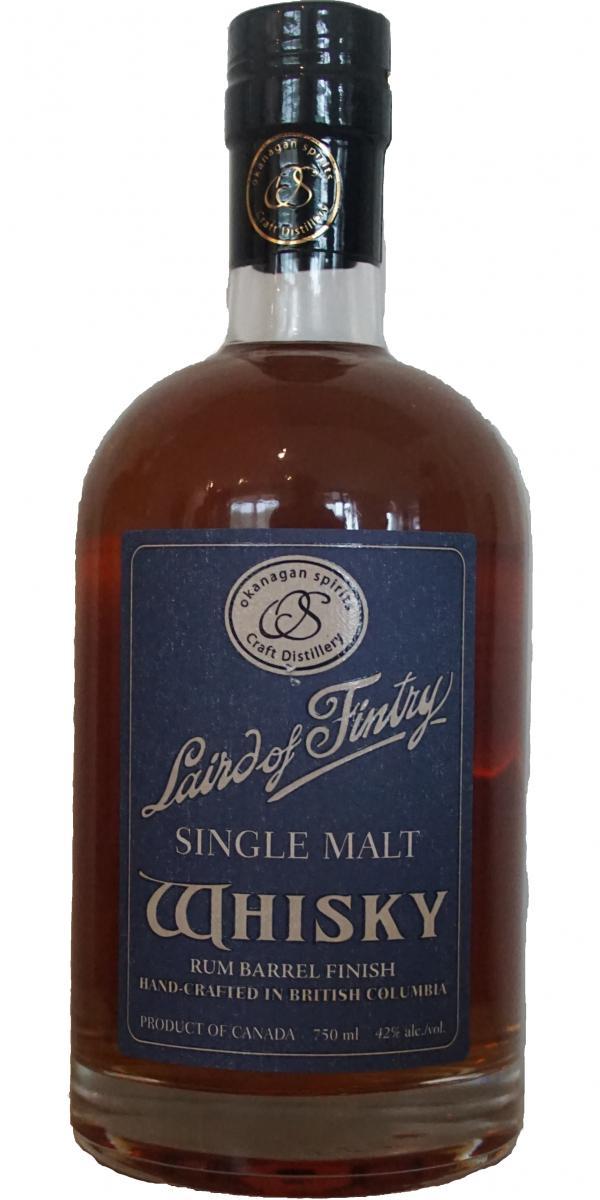 Laird of Fintry Rum Barrel Finish  Blue Label