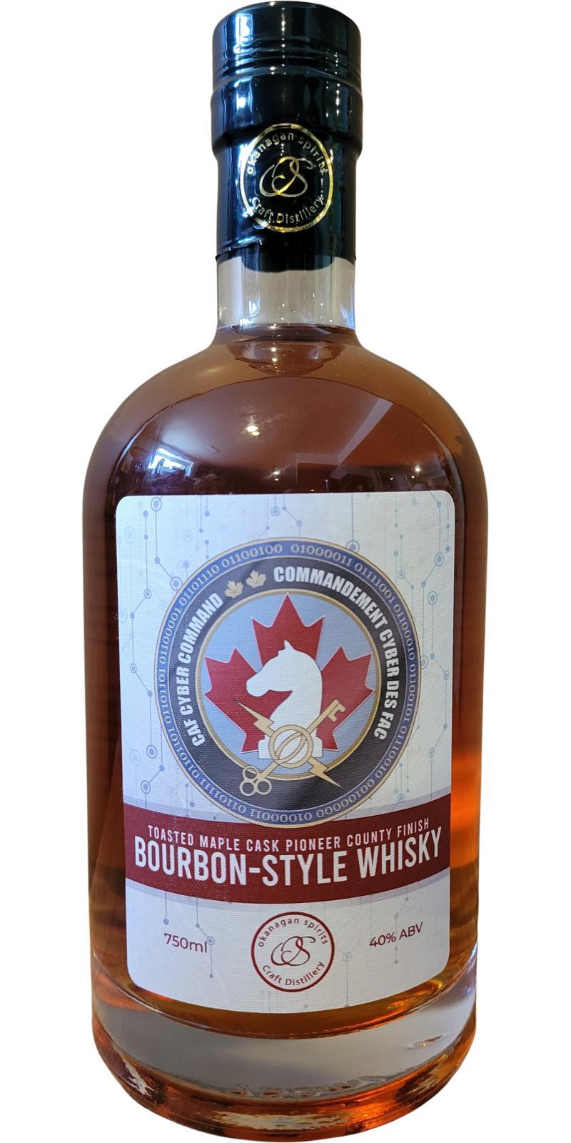 Okanagan Spirits CAF CYBER COMMAND  Bourbon-Style Whisky