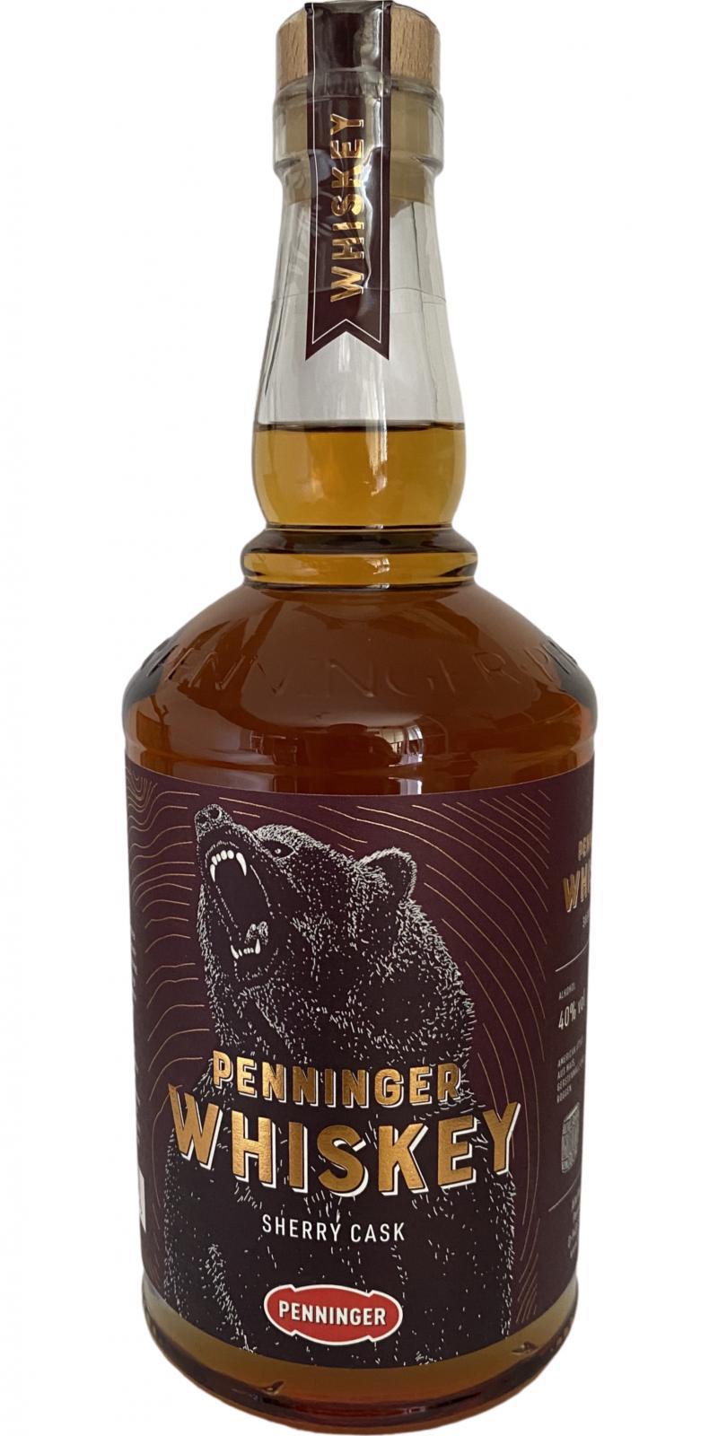 Penninger Whiskey  Sherry Cask