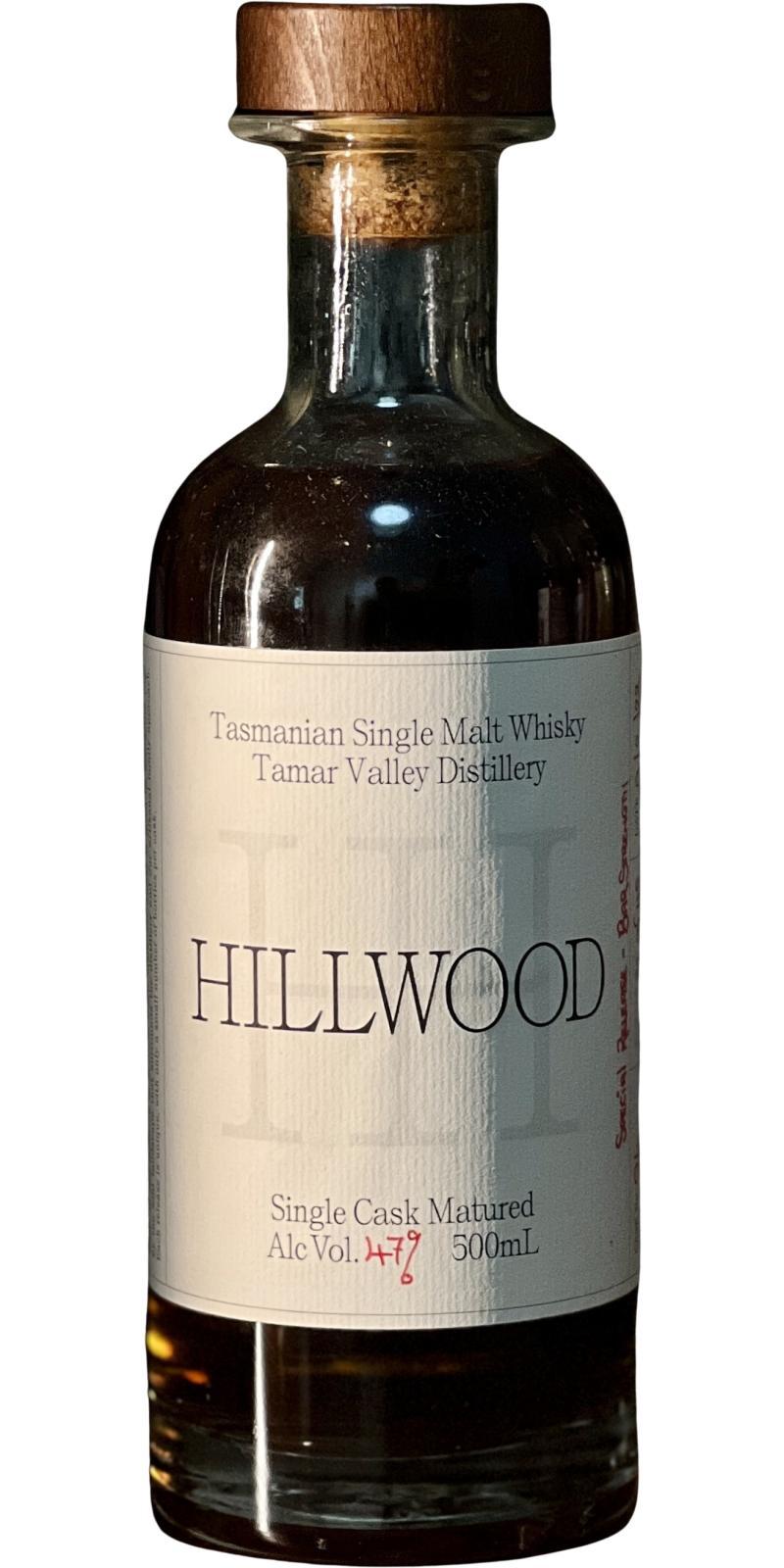 Hillwood 2022  Single Cask Matured