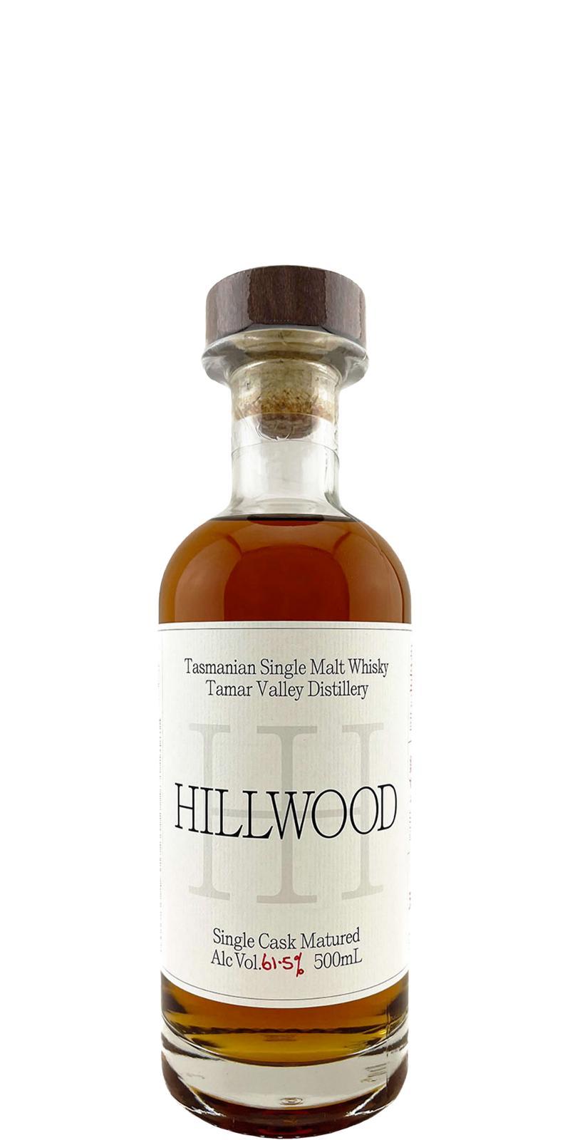 Hillwood Single Cask Matured  Tasmanian Single Malt Whisky