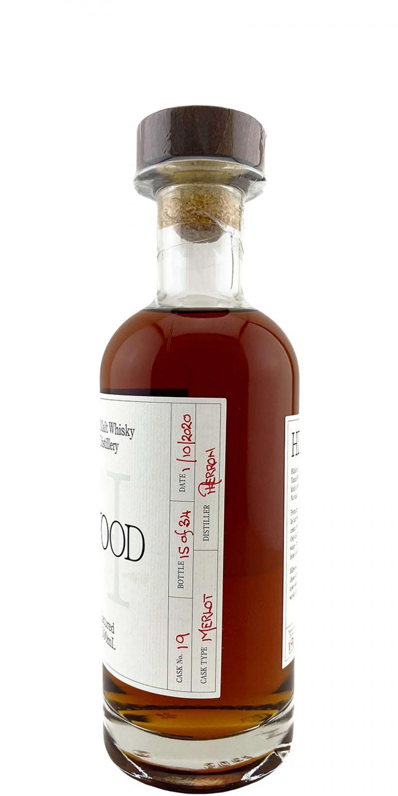 Hillwood Single Cask Matured  Tasmanian Single Malt Whisky