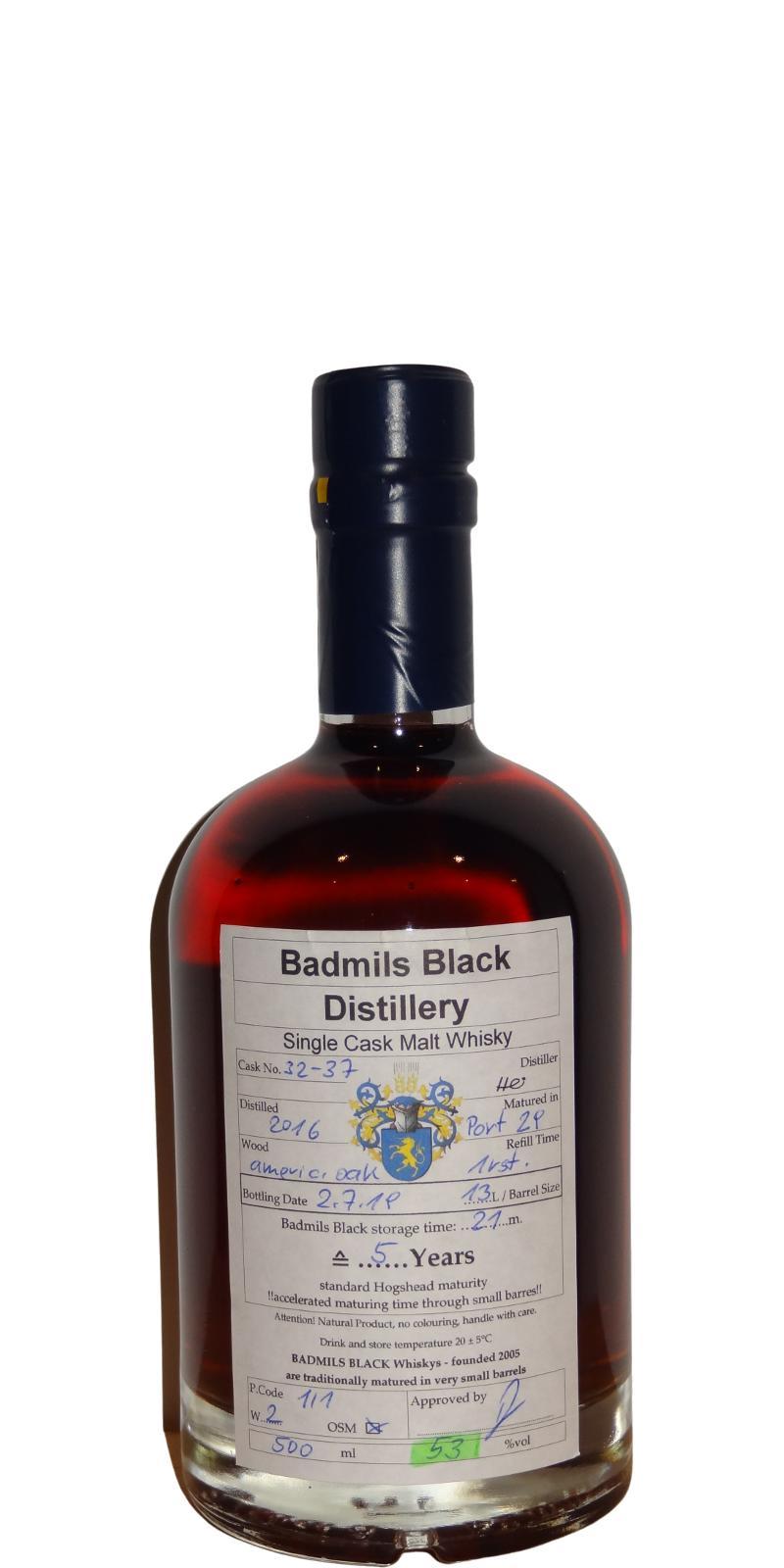 Badmils Black 2016  Port