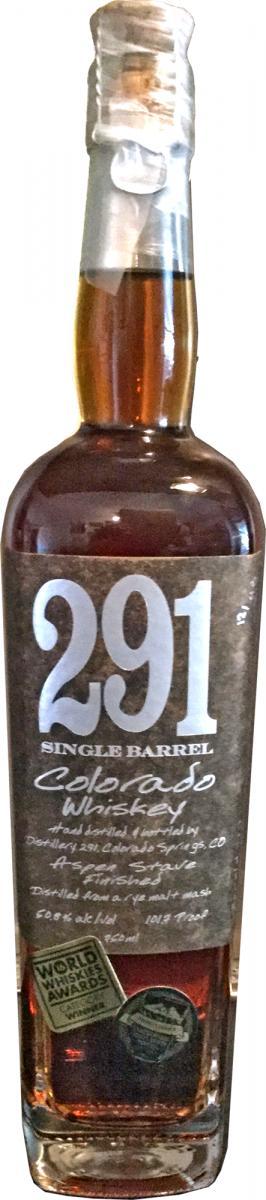 Distillery 291 Colorado Whiskey