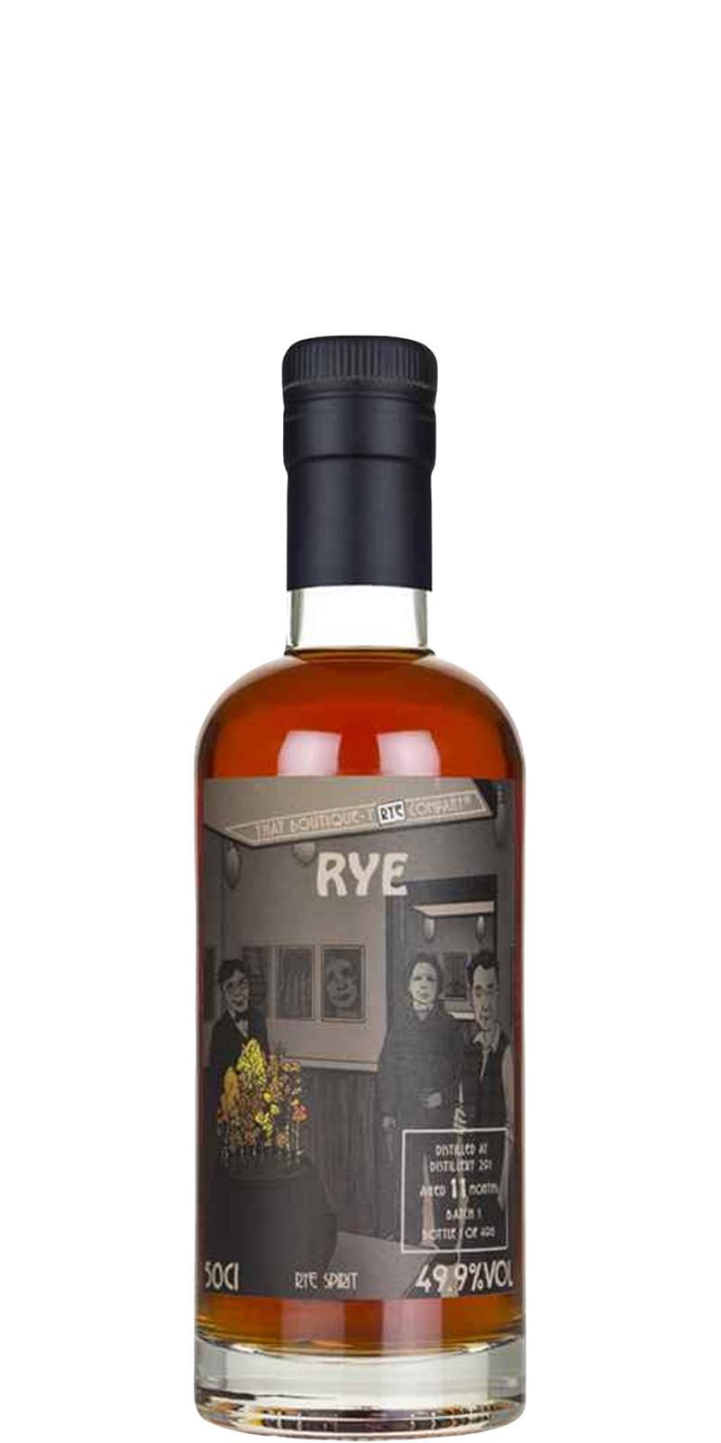 Distillery 291 Rye - Batch 1 TBWC