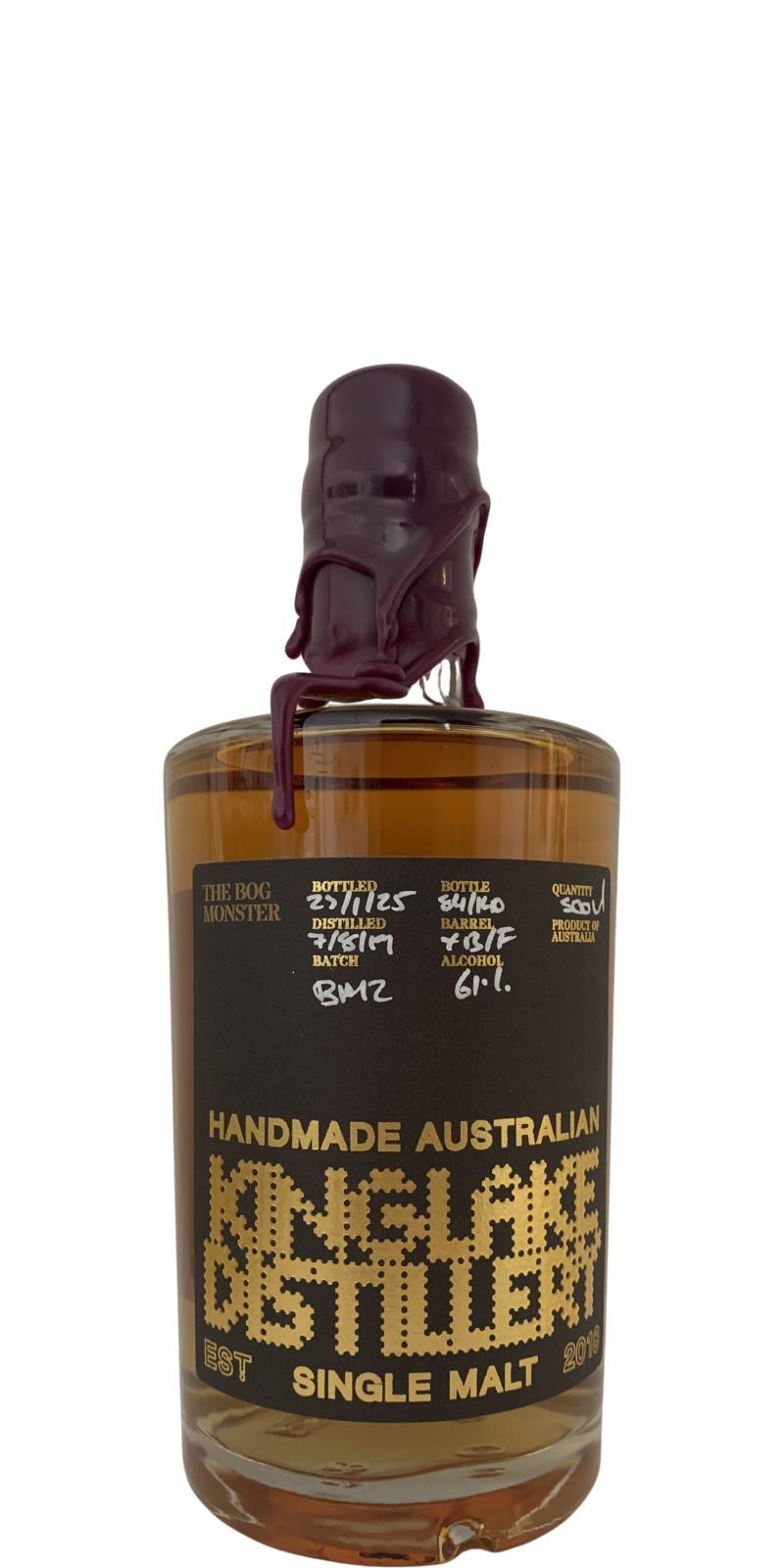 Kinglake Distillery 2019  The Bog Monster