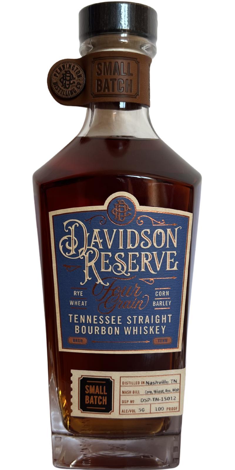Davidson Reserve Four Grain  Small Batch