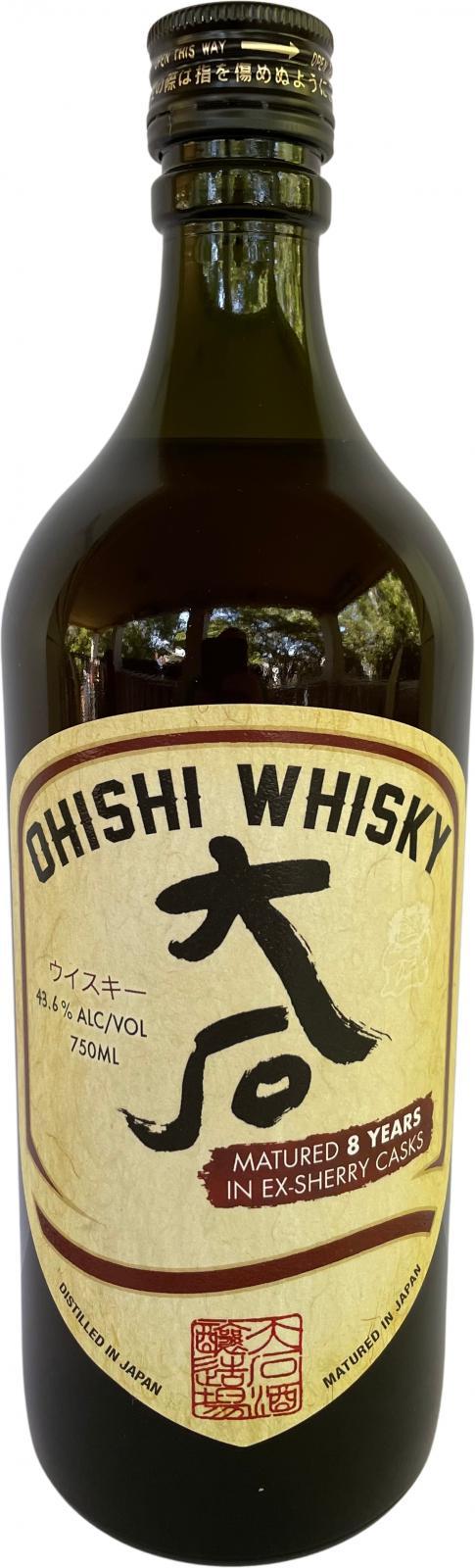 Ohishi Whisky 08-year-old  Sherry Cask