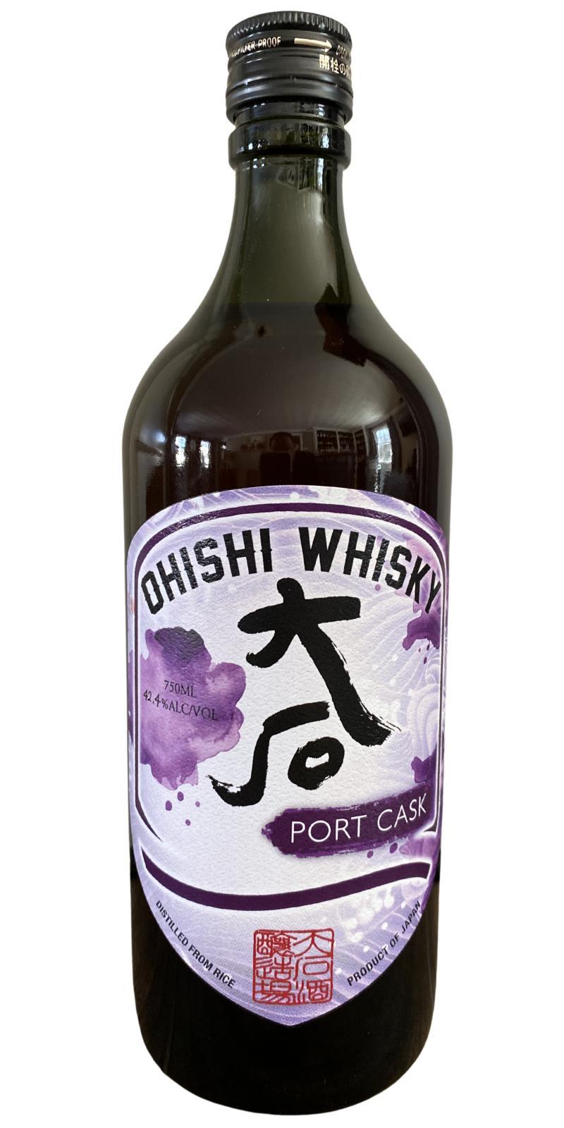 Ohishi Whisky Port Cask