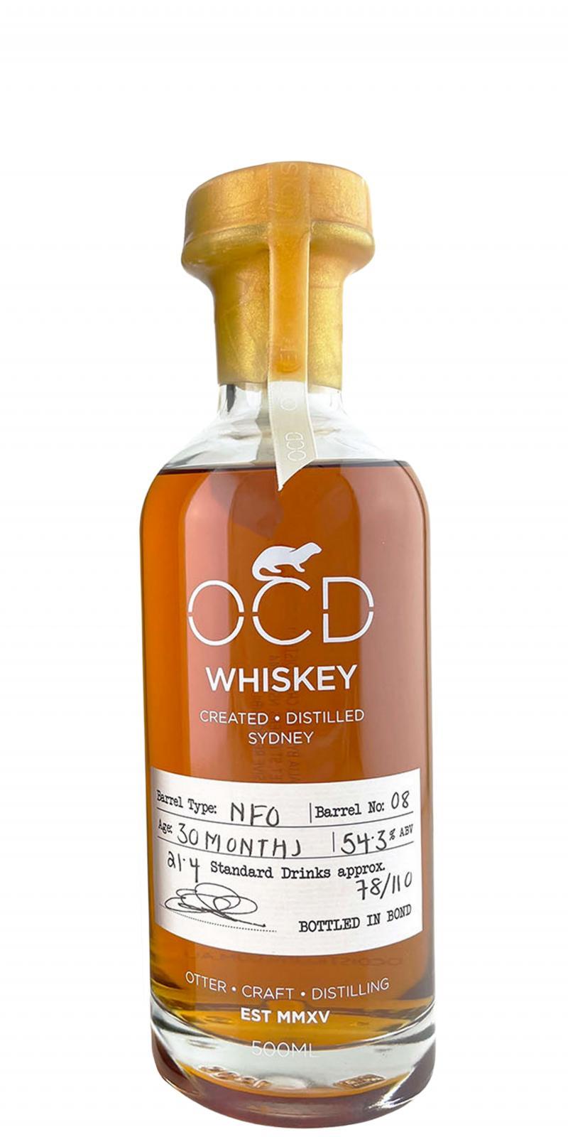 OCD Whiskey 30 Months