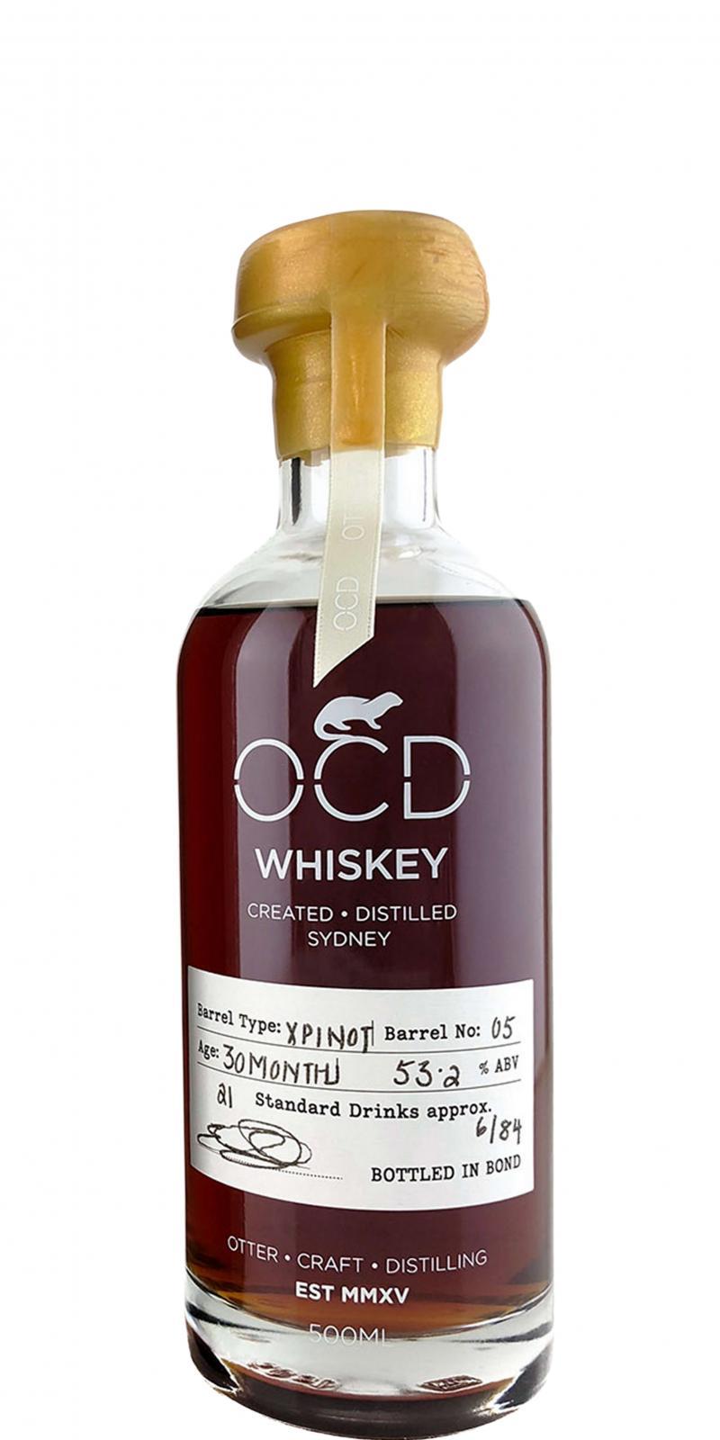OCD Whiskey Fifth Release