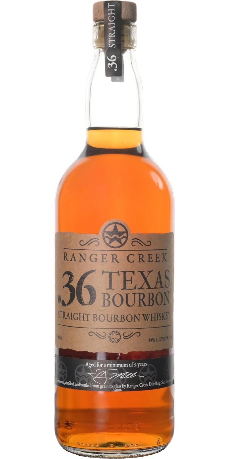 Ranger Creek .36 Texas Bourbon  Straight Bourbon Whiskey