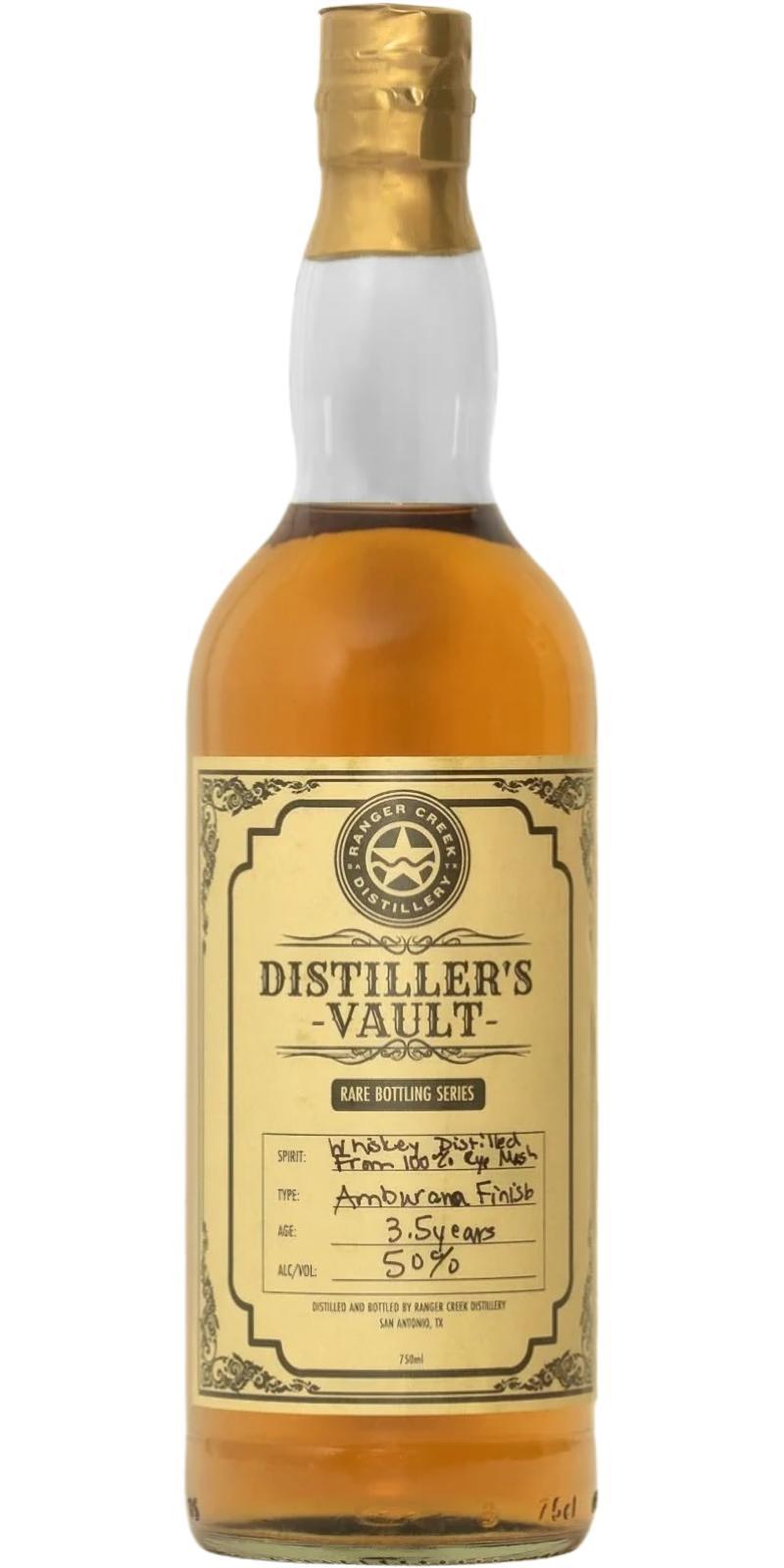 Ranger Creek 04-year-old 28MD  Destiller's Vault