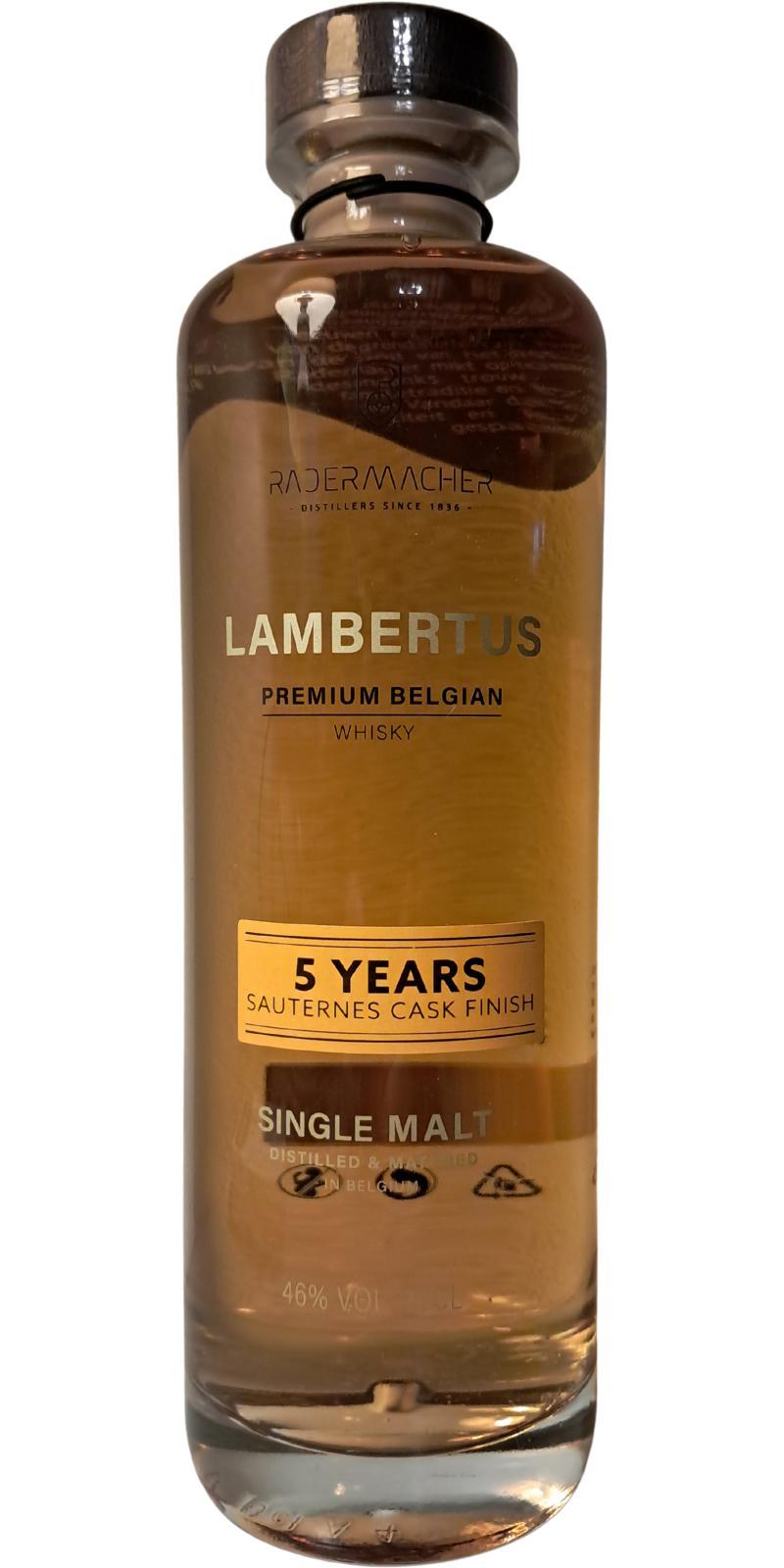 Lambertus 05-year-old  Sauternes Cask Finish