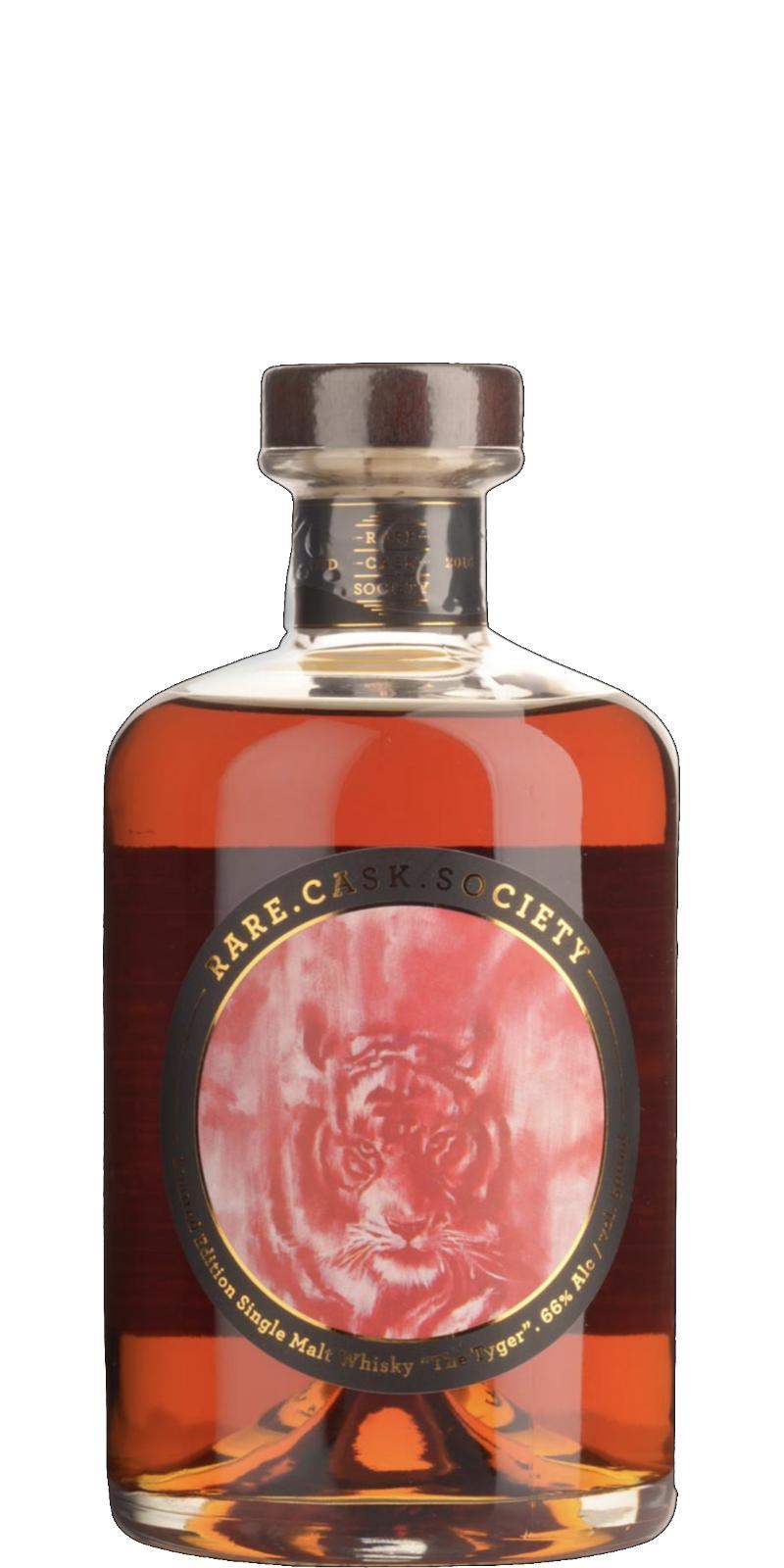 Rare Cask Society Tyger RCS  Whisky Art Project #1