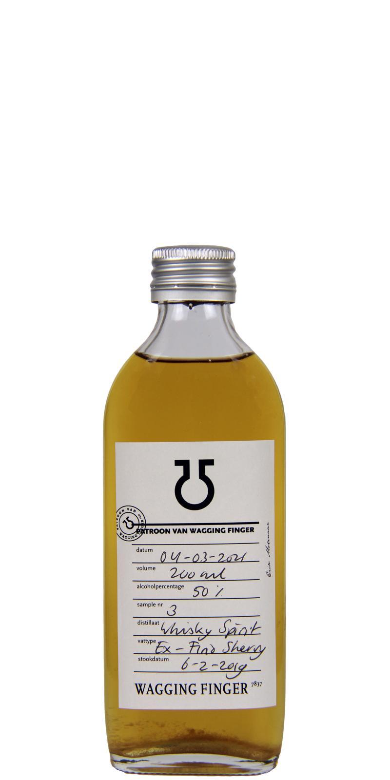 Wagging Finger 2019  Cask Sample 3