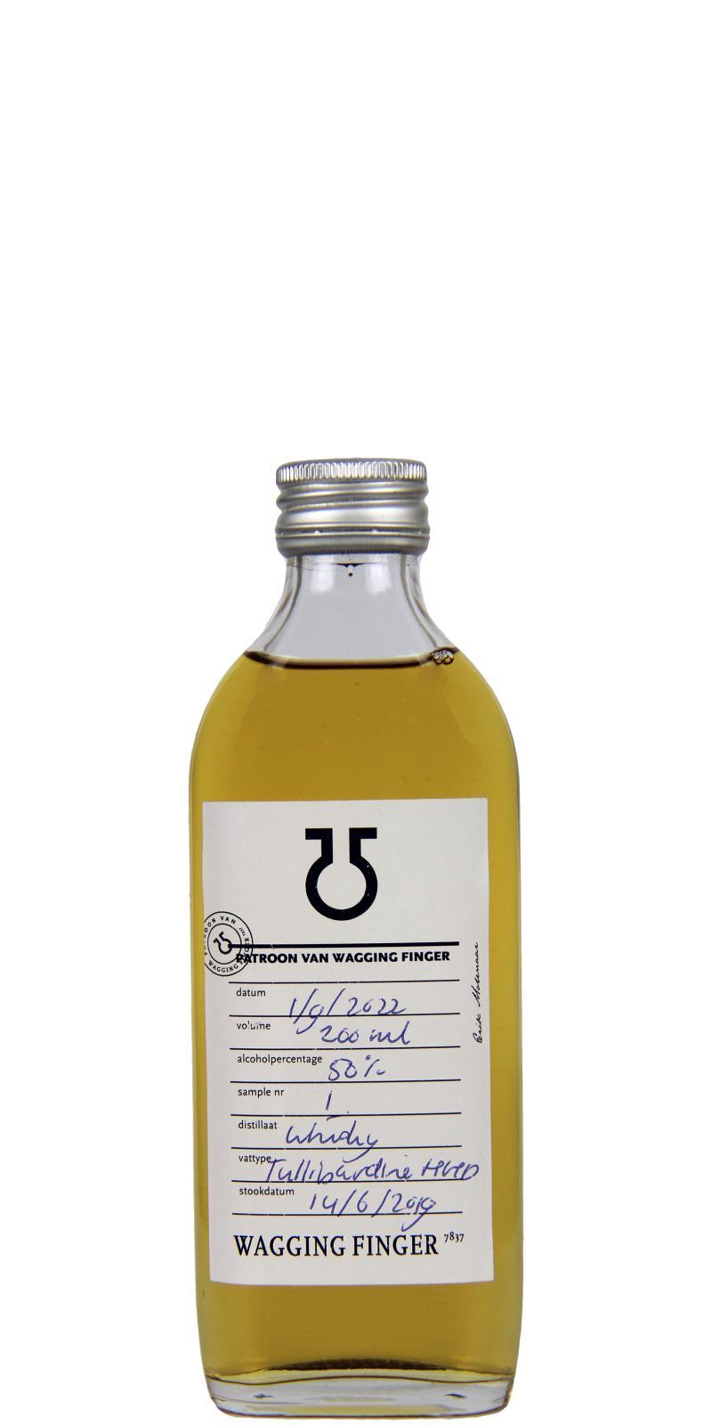 Wagging Finger 2019  Cask Sample 1