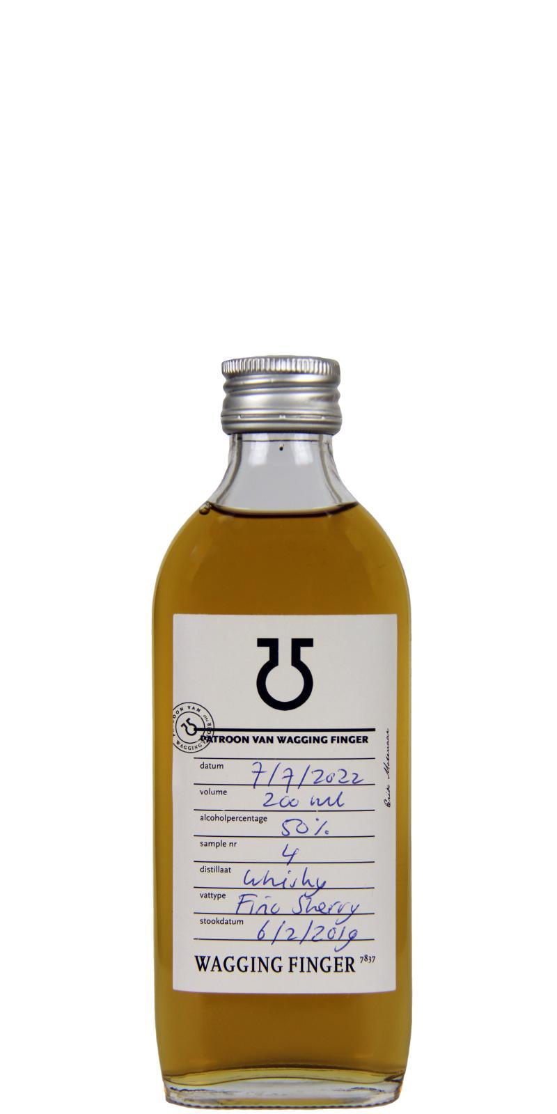 Wagging Finger 2019  Cask Sample 4