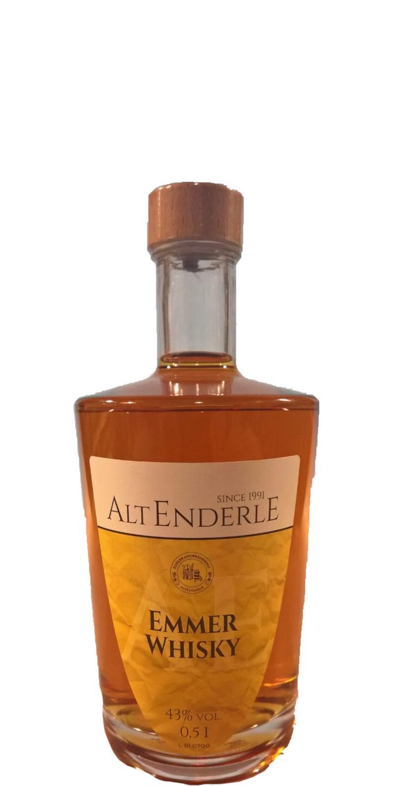 Alt Enderle Emmer Whisky