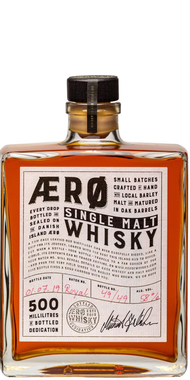 Ærø Whisky Royal Oak