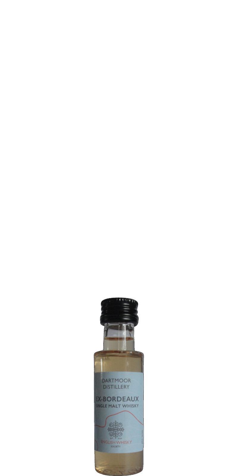 Dartmoor Whisky Ex-Bordeaux TDT  Sample