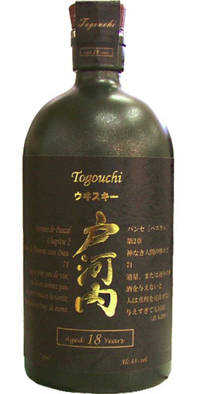 Togouchi 18-year-old  Japanese Blended Whisky