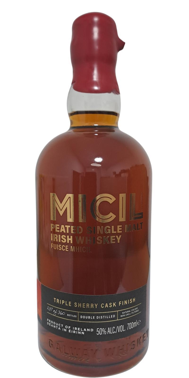 Micil Peated Single Malt  First Release