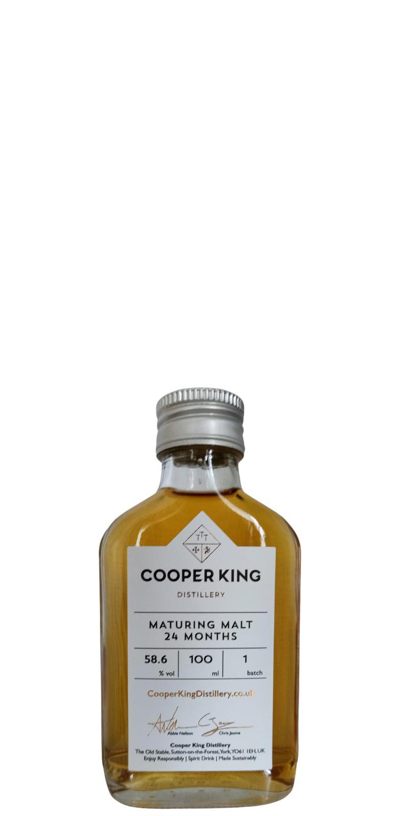 Cooper King Maturing Malt  24 Months