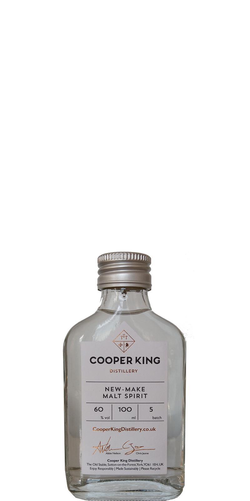 Cooper King New-Make  Malt Spirit