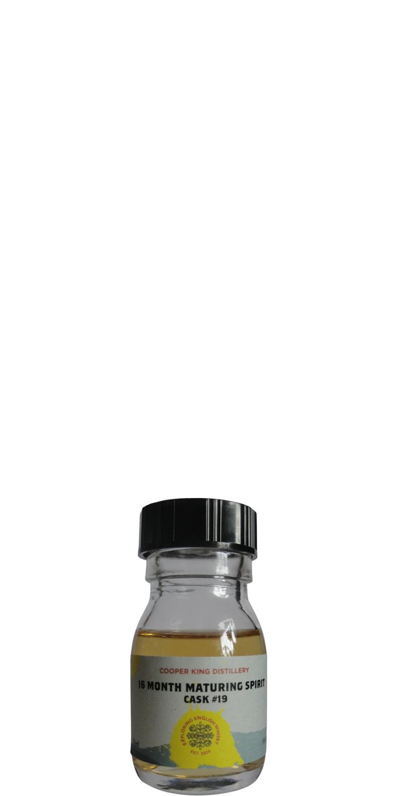 Cooper King 16 Month TDT  Maturing Spirit