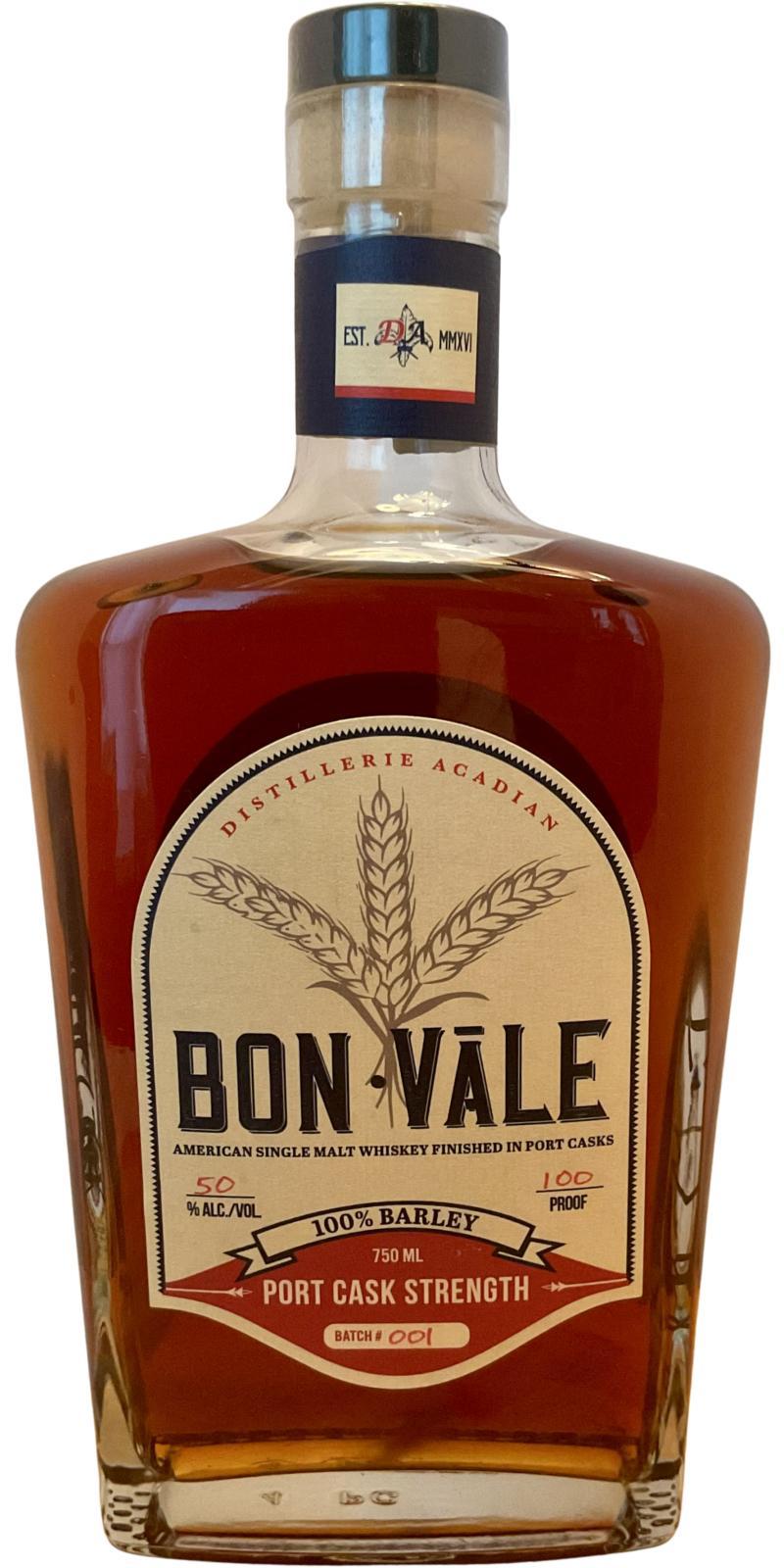 Bon-Vale 03-year-old  Cask Strength