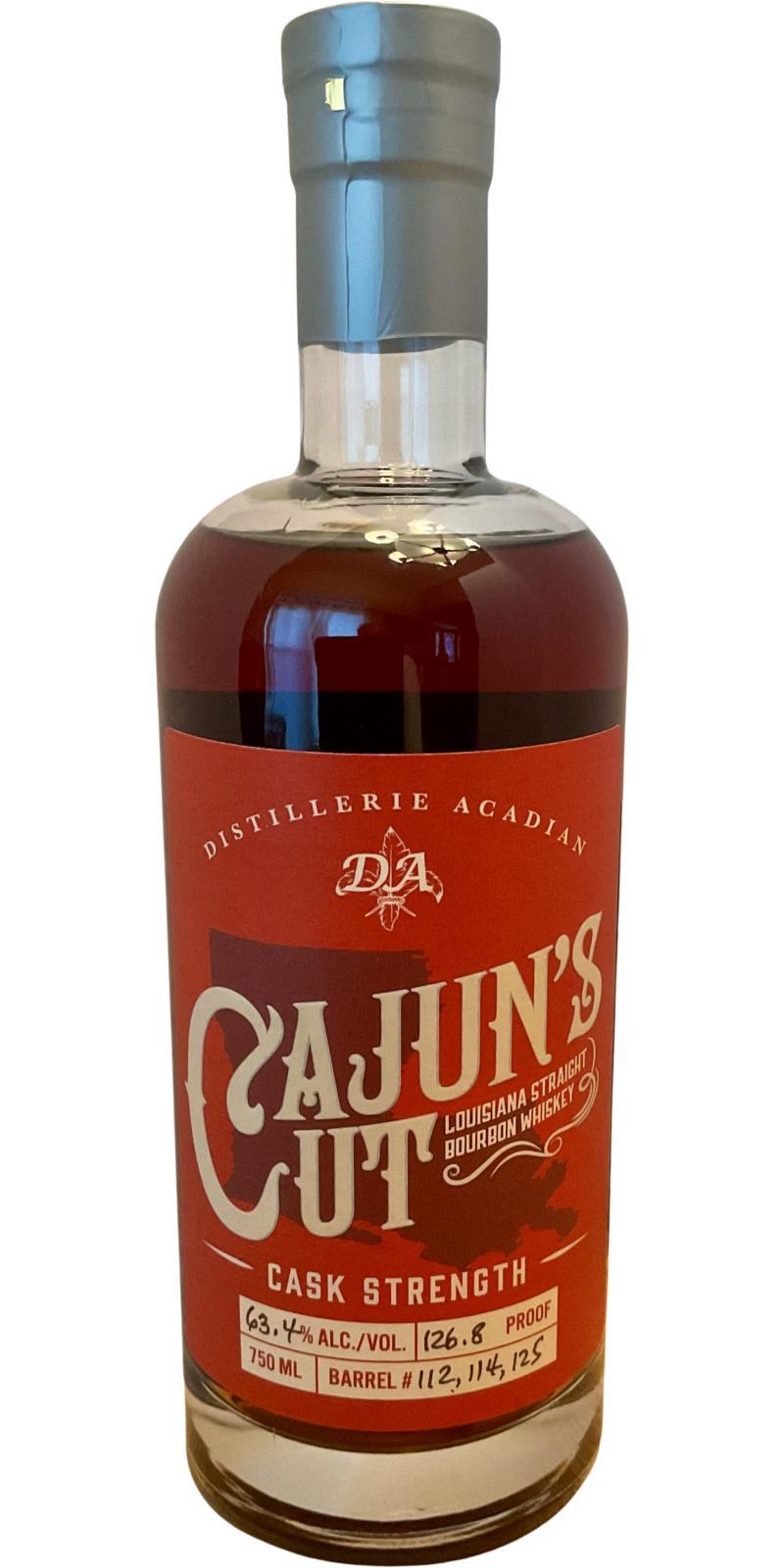 Cajun's Cut 03-year-old  Cask Strength
