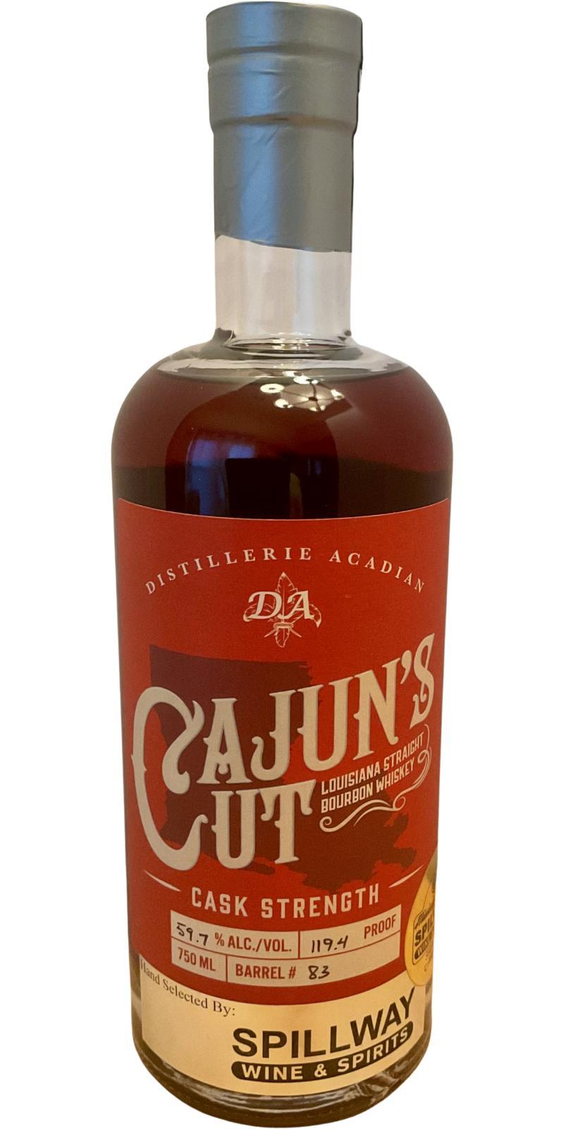 Cajun's Cut 03-year-old  Cask Strength