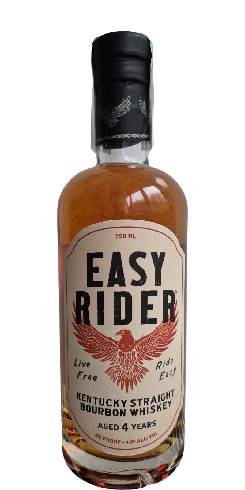 Easy Rider 04-year-old  Kentucky Straight Bourbon Whiskey