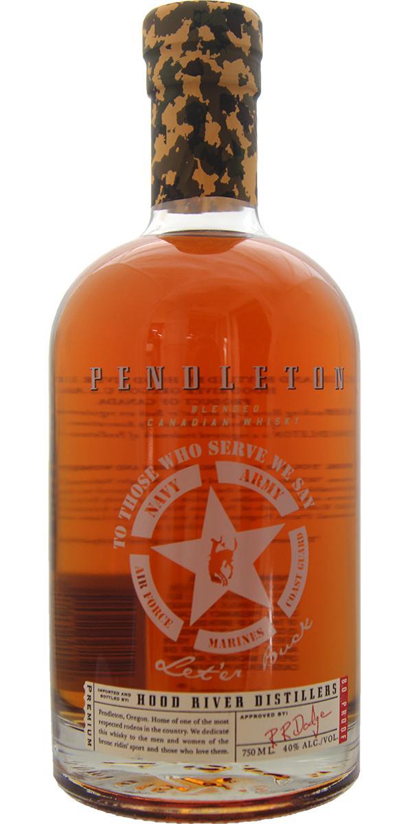 Pendleton Blended Canadian Whisky  Military Edition