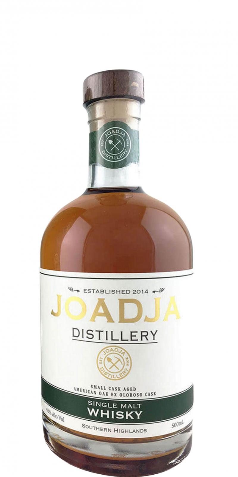Joadja Single Malt Whisky  Batch No. 1